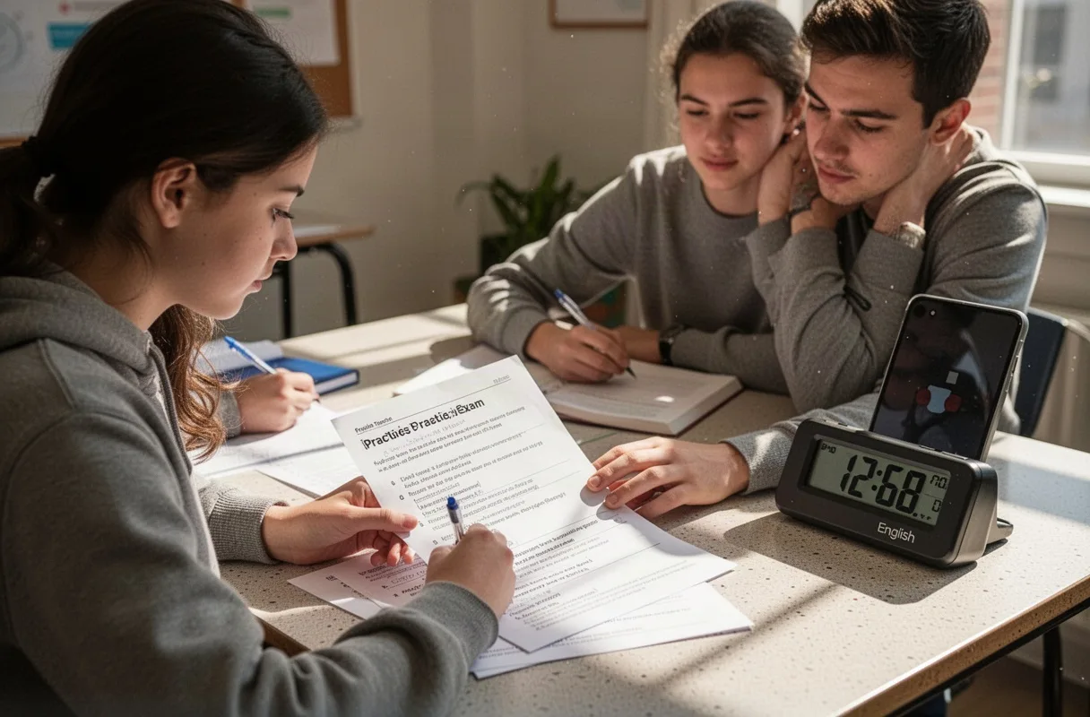 Preparación para examen de inglés